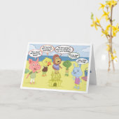 Jabloo Strand-Geburtstags-Karte Karte (Gelbe Blume)