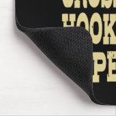 Jabs. Überqueren. Hook. Trainer für Boxtrainee Mousepad (Ecke)