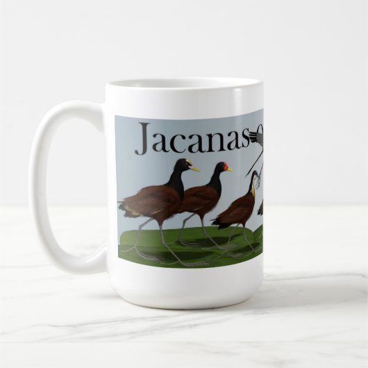 Jacanas der Welt Kaffeetasse (Links)