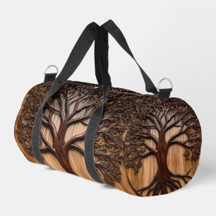 Jacaranda-Baum: Die Kunstfertigkeit der Natur im H Duffle Bag