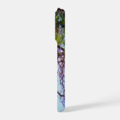 Jacaranda-Baum-Ölfarbe, iPhone Hülle (Linke Seite)