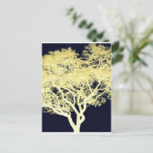 Jacaranda-Baum Postkarte (Stehend Vorderseite)