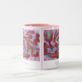 Jacaranda-Baum Zweifarbige Tasse (Mittel)
