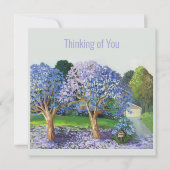 Jacaranda-Bäume (Vorderseite)