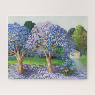 Jacaranda-Bäume Puzzle