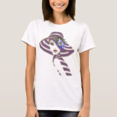 Jacaranda Blooms & Lily Bouquet T-Shirt (Vorderseite)