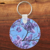 Jacaranda Blossoms Schlüsselanhänger (Vorderseite)