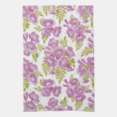 Jacaranda Blume. Handtuch mit Blumenmuster (Vertikal)