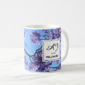 Jacaranda Kaffeetasse (VorderseiteRechts)