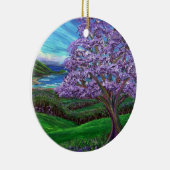 Jacaranda landeinwärts keramikornament (Rechts)