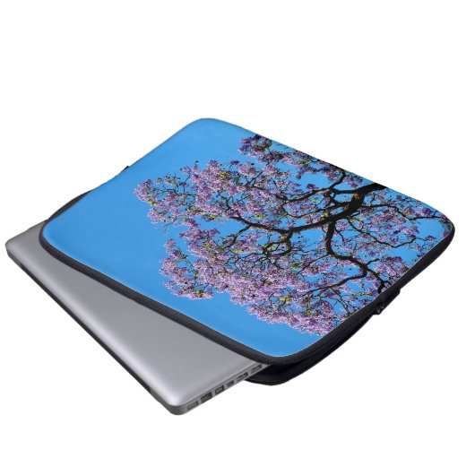 Jacaranda Laptopschutzhülle (Vorne Knopf)