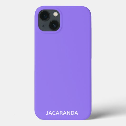 Jacaranda lila Farbname Case-Mate iPhone Gehäuse Hülle (Rückseite)