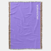 Jacaranda lila Farbname Decke (Vorderseite Vertikal)