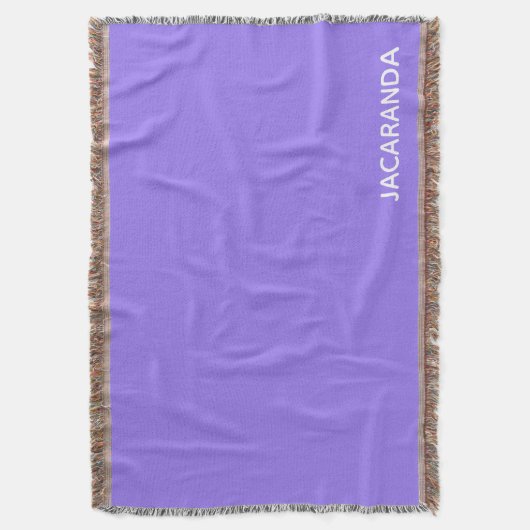 Jacaranda lila Farbname Decke (Vorderseite Vertikal)