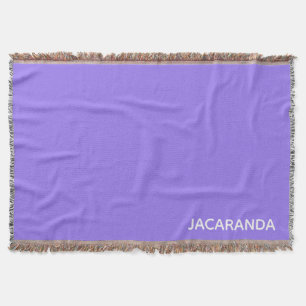 Jacaranda lila Farbname Decke