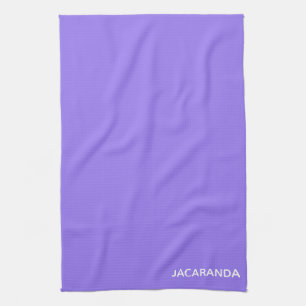 Jacaranda lila Farbname Geschirrtuch
