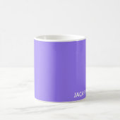 Jacaranda lila Farbname Kaffeetasse (Mittel)