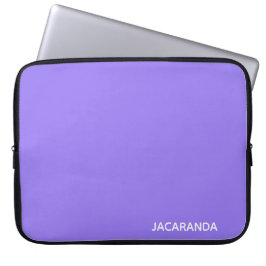 Jacaranda lila Farbname Laptopschutzhülle