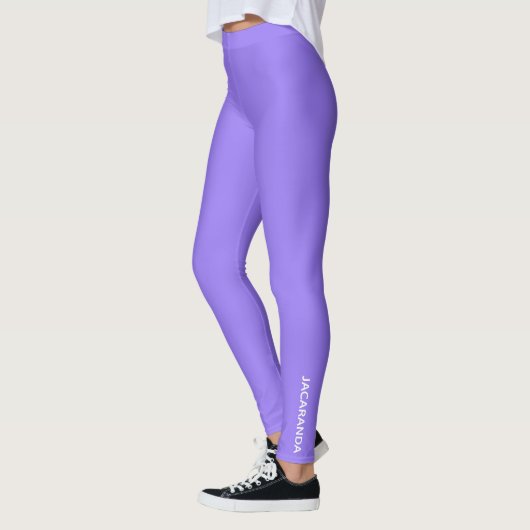 Jacaranda lila Farbname Leggings (Links)