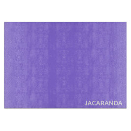 Jacaranda lila Farbname Schneidebrett