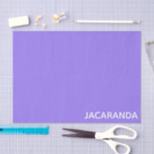 Jacaranda lila Farbname Seidenpapier (Handwerk)