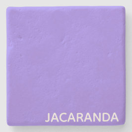 Jacaranda lila Farbname Steinuntersetzer
