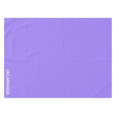 Jacaranda lila Farbname Tischdecke (Vorderseite (Horizontal))