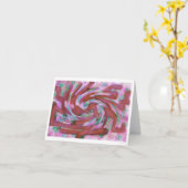 Jacaranda Note Card Karte (Gelbe Blume)