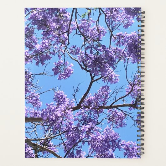 Jacaranda Planer (Rückseite)