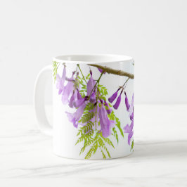 Jacaranda Purple Blumen Kaffeetasse