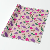 Jacaranda-Saison-Geschenkpapier Geschenkpapier (Ungerollt)