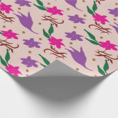 Jacaranda-Saison-Geschenkpapier Geschenkpapier (Ecke)