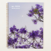 Jacaranda sky Planner Planer (Vorderseite)