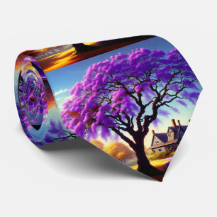 Jacaranda Tree Farm House, Neck Tie Krawatte