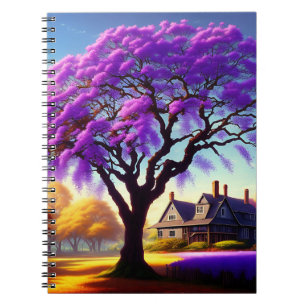 Jacaranda Tree Farm House, Notebook Notizblock