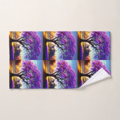 Jacaranda Tree House, Handtuch (Handtuch)