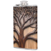 Jacaranda Tree: Naturkunde in Holz, Flachmann (Links)
