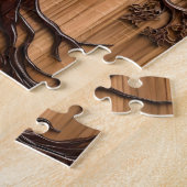 Jacaranda Tree: Naturkunde in Holz, Puzzle (Seite)