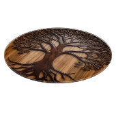 Jacaranda Tree: Naturkunde in Holz, Schneidebrett (Ecke)