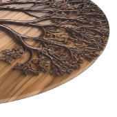 Jacaranda Tree: Naturkunde in Holz, Schneidebrett (Ecke)