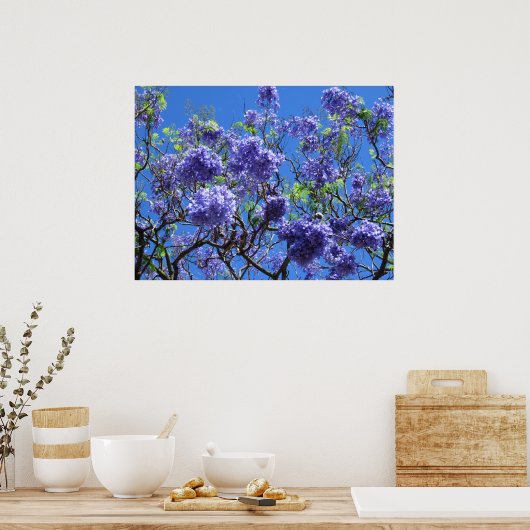 Jacaranda Tree Poster (Küche)