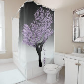 Jacaranda Tree Printdusche Vorhang (Beispiel)
