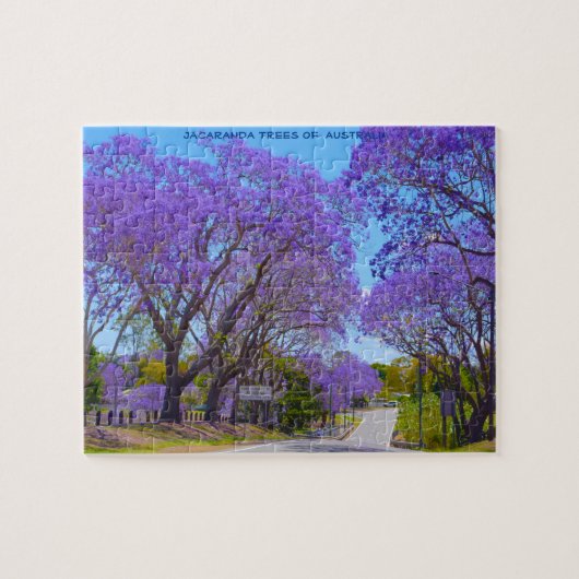 Jacaranda Trees of Australia Puzzle (Horizontal)