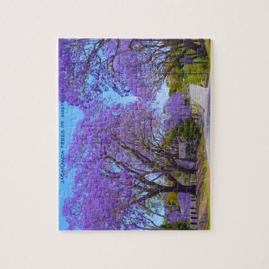 Jacaranda Trees of Australia Puzzle (Vertikal)