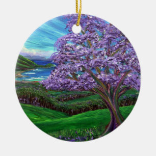 Jacaranda Upcountry Keramikornament