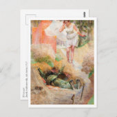 Jacek Malczewski, Ad Astra 1917 Postkarte (Vorne/Hinten)