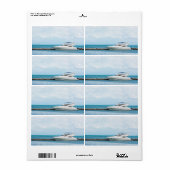 Jacht auf Bootsanlegestelle (Vorne)