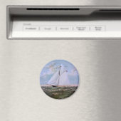 Jacht für antikes Segelschiff Magnet (In Situ (Geschirrspüler))