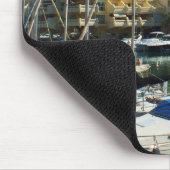 Jacht in Benalmadena, Spanien Mousepad (Ecke)