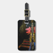 Jachthafen-Bucht, Singapur Gepäckanhänger (Vorderseite vertikal)